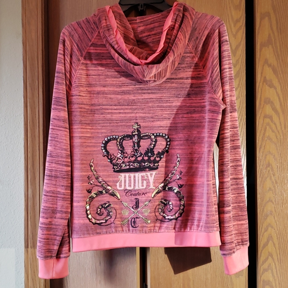 Juicey couture Terry zip up track coat